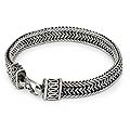Sterling Silver Kingdom' Men's Bracelet (Thailand)