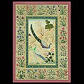 'Birds in Love' Miniature Painting (India)