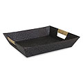 Pandanus/ Rattan 'Impassioned Black' Tray (Indonesia)