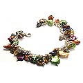 Sterling Silver 'Extravagance' Pearl Beaded Bracelet (Peru)