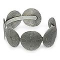 Sterling Silver 'Evolution' Cuff Bracelet (Thailand)