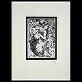 'The Mermaid, Tequila Lotto' Art Print (Mexico)