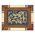 Warli 'Toiling the Field Together' Painting (India)