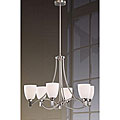 Satin Nickel 6-light Chandelier