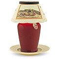 Farm House Small Ceramic Candle Warmer Lamp