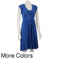 Stephanie Rogers Women's Insert Ruffle Dress