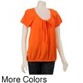 MICHAEL Michael Kors Women's Tie-neck Shirt