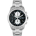 Seiko Men's Chronograph Stainless Steel Black Watch