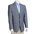 U&I Men's Blue/ Indigo 2-button Blazer