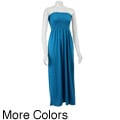 Nicewear Women's Smocked Top Maxi Dress