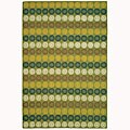 Solar Garden Pear Rug (3'9 x 5'9)