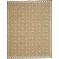 Oat Pinwheel Rug (7'9 x 9'5)