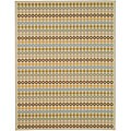 Sunstripe Linen-color Wool Rug (7'7 x 9'10)