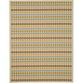 Sunstripe Beige Wool Rug (9'1 x 10'1)