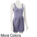 BCBGeneration Women's Swirl Bust Dress