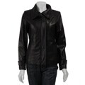 Cole Haan Women's Smooth Leather Coat