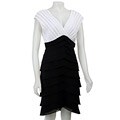 Scarlett Nite Women's Crepe Shutter Pleated Dress