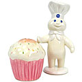 Pillsbury Doughboy Salt and Pepper Shakers
