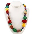 Maddy Emerson Couture Multi-gemstone Necklace