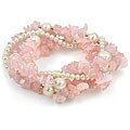 Maddy Emerson Couture Rose Quartz Bracelet