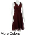 Connected Apparel Women's Chiffon Dress