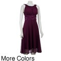 Connected Apparel Women's Chiffon Dress