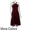 Connected Apparel Women's Chiffon Dress