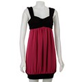 Kensie Girl Junior's Magenta/ Black Colorblock Dress
