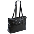 McKleinUSA RIVE (Black) Leather Ladies' Laptop Case