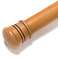 Cassidy West 8-foot Smooth Wood Curtain Rod Set