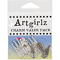 Lead-free Pewter Fairies Charms Value Pack