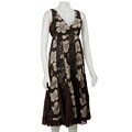 Magic Women's Plus Size Godet Floral Tank Dress