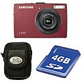 Samsung Digimax EC-EC-L100ZRBA/US 8.2MP Red Camera (Refurbished)