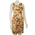 Vera Wang Lavender Women's Off-shoulder Print Dress