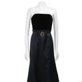 Vera Wang Lavender Label Women's Strapless Long Gown