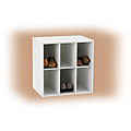 White Six-cube Storage Unit