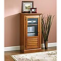 Louvered Vertical Audio Stand