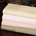 Cotton Sateen 600 Thread Count Solid Sheet Set
