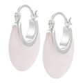 Sterling Silver Synthetic Gemstone Earrings