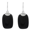 Sterling Silver Synthetic Gemstone Earrings