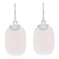 Sterling Silver Synthetic Gemstone Earrings