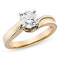 14k Gold 1ct TDW Diamond Solitaire Engagement Ring (H-I, I1)