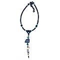 Silver Lapis Lazuli 'Beautiful Blue' Necklace (Thailand)