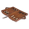 Wood 'Meditation' Backgammon Set (Indonesia)