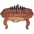Wood 'The General' Chess Set (Indonesia)