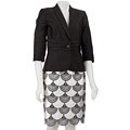 Sharagano Women's 2-piece Skirt Suit