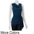 Adiva Women's Cowl-neck Shirt