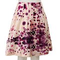 Calvin Klein Women's Pleated Pink Floral Skirt