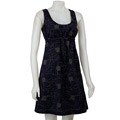 Essentials by A.B.S. Women's Embroidered Sleeveless Dress