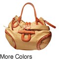 BCBGeneration Medium Washed and Patent Satchel